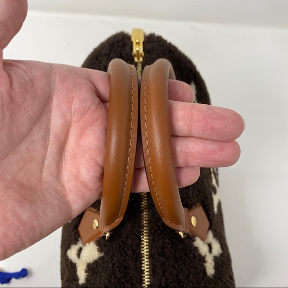 Louis Vuitton Speedy 25 Monogram Teddy Fleece - Picture 8 of 16